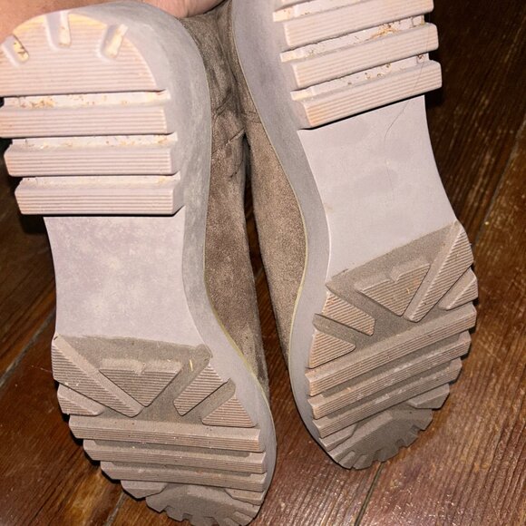 Corky's Hey Girl Basic Bootie In Taupe & Grey - Picture 4 of 6